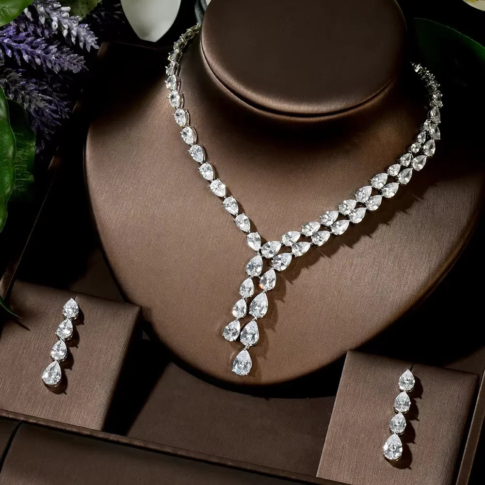High-Class Necklace & Earring Gift Set