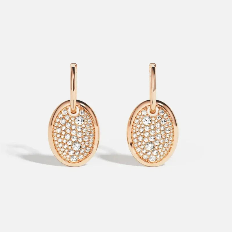 Diamond Earrings, Necklace & Bracelet Set – 925 Silver
